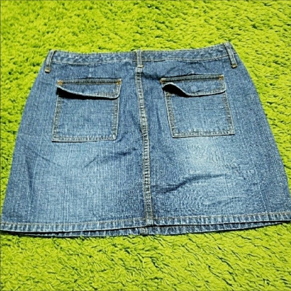 SO Retro Jean Skirt - Picture 4 of 4